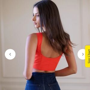 Selkie New Era Red Soft Corset M